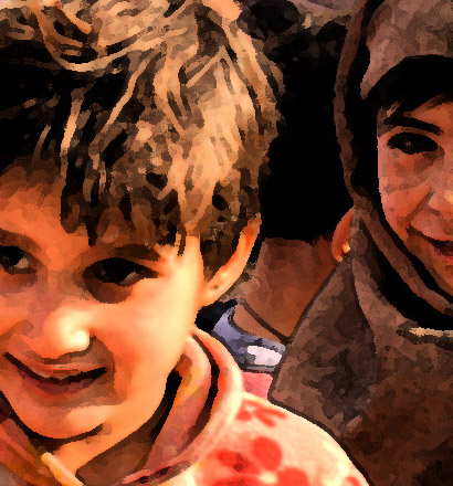 Children supported by Shaheed Foundation